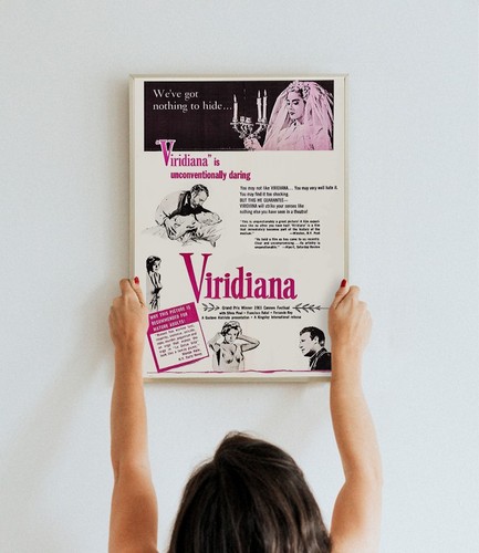 Poster film viridiana 1961 - poster,