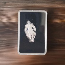 Hercules 5 grammi .999 barra artistica a forma di argento fine design eroe mitico 3000 coniata