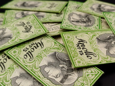 APOLLO N° 15 LAMETTA SINGOLA DA COLLEZIONE - VINTAGE