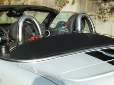 Parabrezza in vetro UR, deflettore vento, Frangivento, Windsherm MINI ROADSTER 6mm ESG