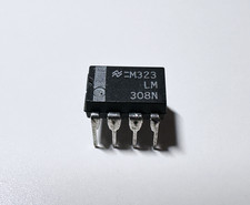 1X LM308N Amplificatore Operativo di Precisione a Semiconduttore Nazionale Basso Ingresso Bias Corrente DIP-8