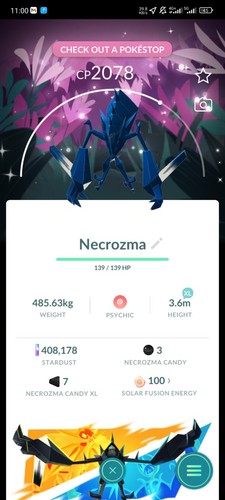 Shiny necrozma wild - shiny,
