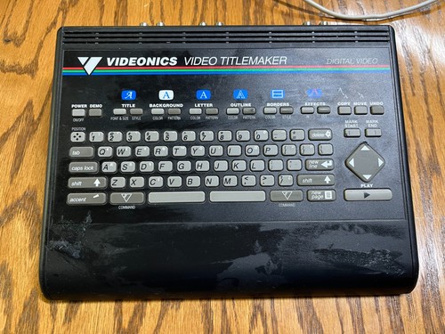 Videonics titlemaker 1 - titlemaker, tm-1