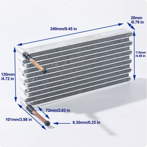Scambiatore calore aletta - di,