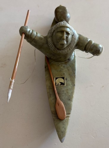 Vintage alaska inuit hand - 8”,
