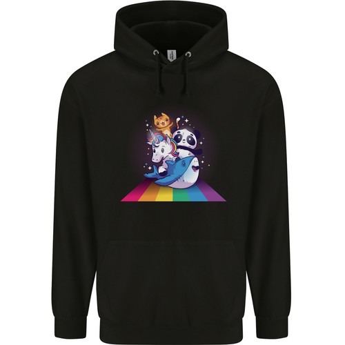Felpa uomo con cappuccio - da,