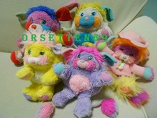 Lotto 5 POPPLES G1 anni 80 Mattel POTATO CHIP - PRETTY - PUFFBALL - PILLOW Sport