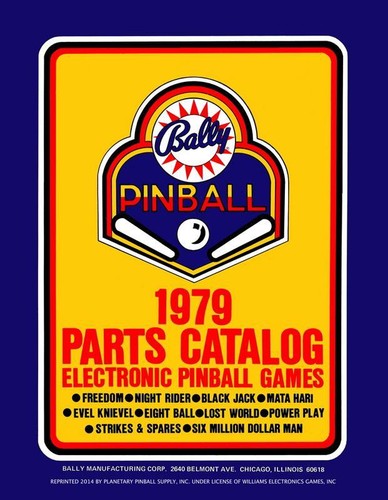 Catalogo ricambi flipper bally - ricambi,
