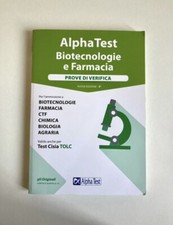 Alpha Test Biotecnologie e Farmacia - prove di verifica