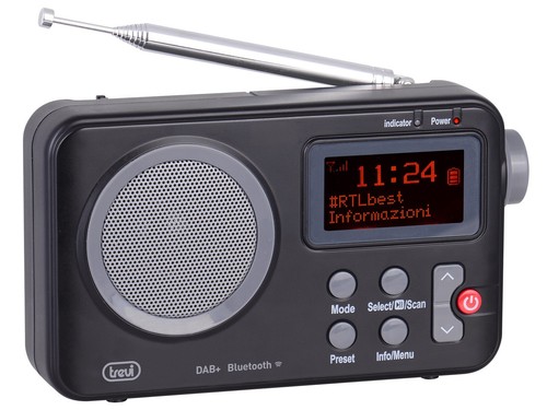 Radio portatile trevi dab - radio,