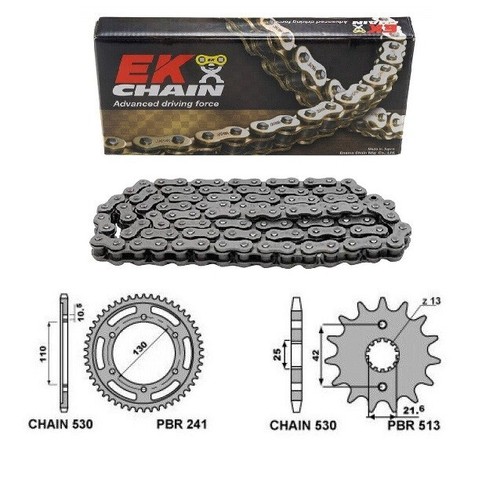 Kit trasmissione kawasaki - kit,