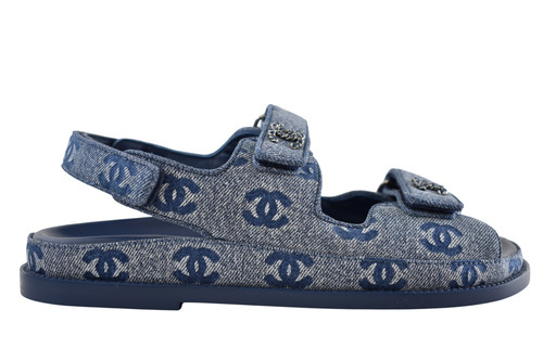 Sandalo chanel 25p - sandalo, blu