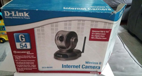 Telecamera internet link - internet, d-link