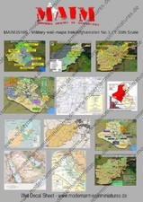 MAIM MILITARY DECALS WALL MAPS