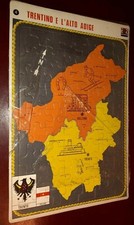 Vintage cartina geografica