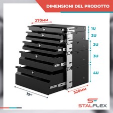 Cassetto per Armadio Rack 19"