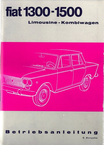 Fiat 1300 1500 berlina - fiat,