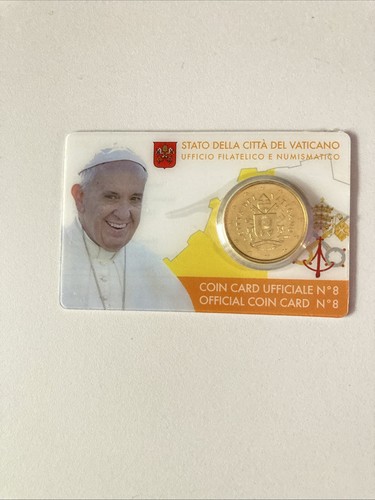 Vaticano 2017 coin card 8 - coin, n.