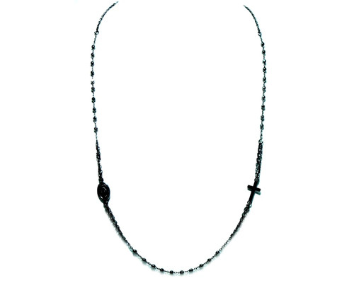 Collana rosario 48cm - , madonna