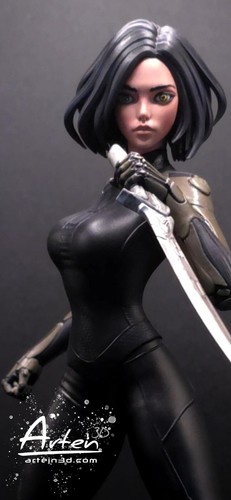 Alita battle angel manga - battle,