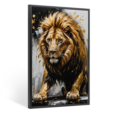 Quadro tela con cornice - ✅,