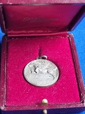 MEDAGLIA ARGENTO AERONAUTICA REGNO D'ITALIA COPPA MIRAGLIA 1925 VENEZIA  SCATOLA