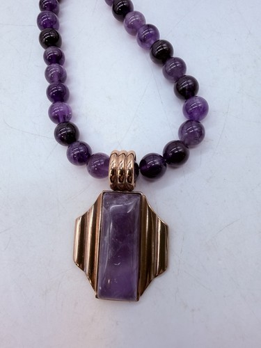 Collana perle ametista jay - collana,