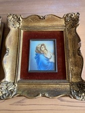 Quadro su cornice con velluto