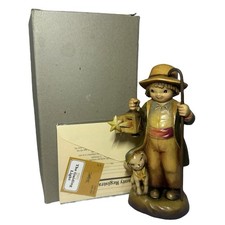 ANRI Sculture in legno Ferrandiz "Luce guida" statuina 6 pollici, 620/2250, con scatola