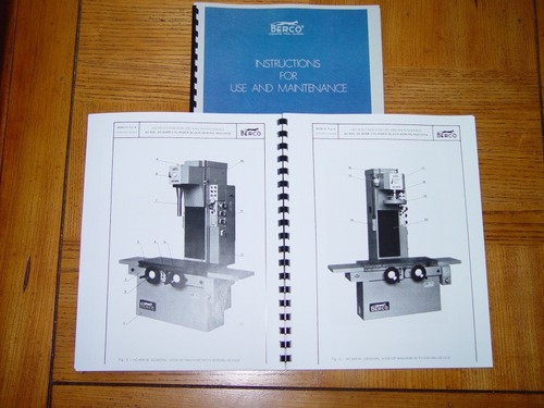Manuale barra alesatrice berco - manuale,