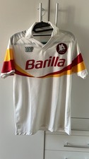 Maglia calcio As Roma Onda Bianca 90/91 Vintage