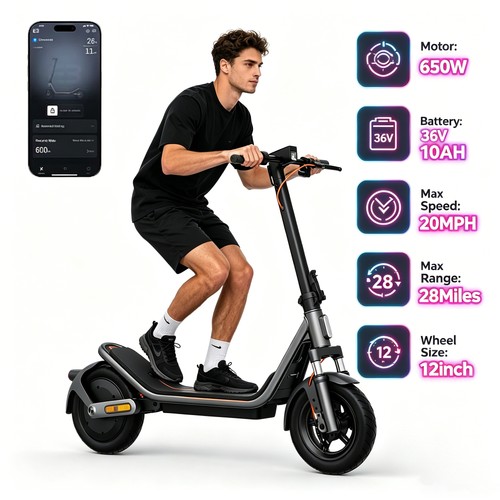 Electric scooter 650w - scooter,
