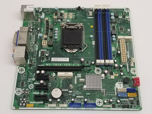 Scheda madre desktop - scheda, hp