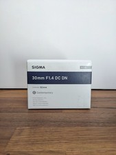 Sigma 30mm f/1.4 DC DN Sony