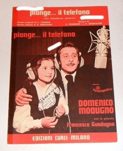 Domenico modugno piange - modugno,