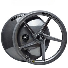 Cerchio/freno a disco completo 16 pollici 349 anteriore 5 razze posteriore carbonio bici da strada