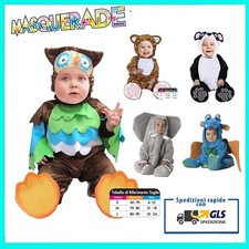 COSTUME VESTITO TRAVESTIMENTO DI CARNEVALE PER BAMBINO BAMBINA DA BIMBO BIMBA