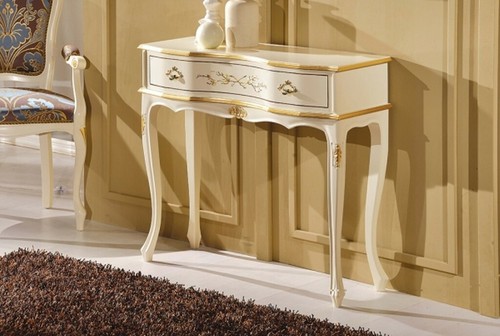 Consolle cassetto legno - 1,