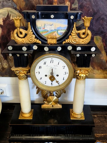 Antico orologio colonna - antico,