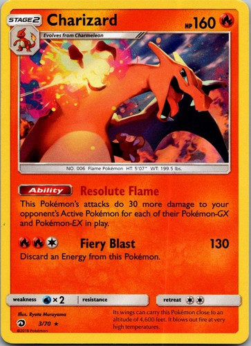 Charizard dragon - 3/70,