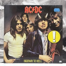 AC/DC – HIGHWAY TO HELL LP EX/EX 1985 EUROPE ATLANTIC K 50 628 