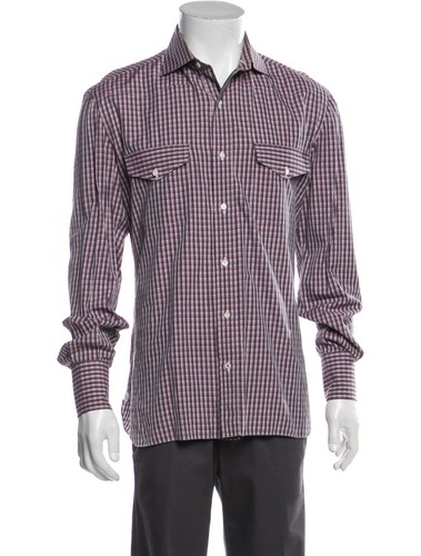 Camicia isaia napoli cotone - napoli,