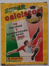 Panini bustina sigillata Super Calciatori 1991-92