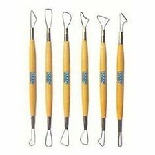 KIT DA 6 MIRETTE A FILO TAGLIENTE ARGILA COLOROBBIA ART PER CERAMISTI