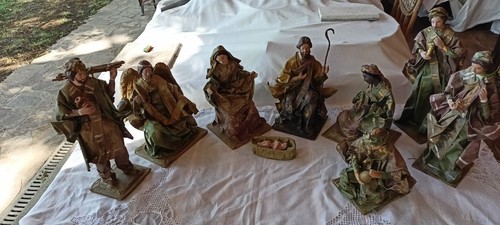 Presepe cartapesta pugliese - di,