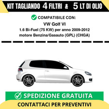 Tagliando per VW Golf VI 1.6