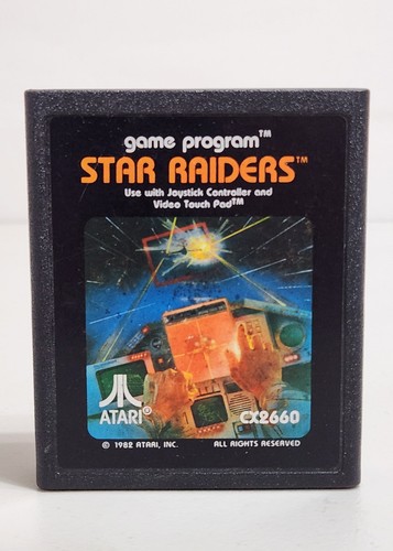 Vintage atari 2600 star - atari,