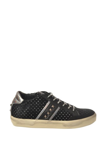 Leather crown donna sneakers - crown,