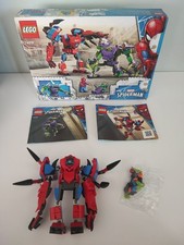 LEGO 76219 Super Heroes SpiderMan usato + SCATOLA + ISTRUZIONI (incompleto)