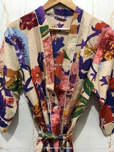 Accappatoio kimono cotone
